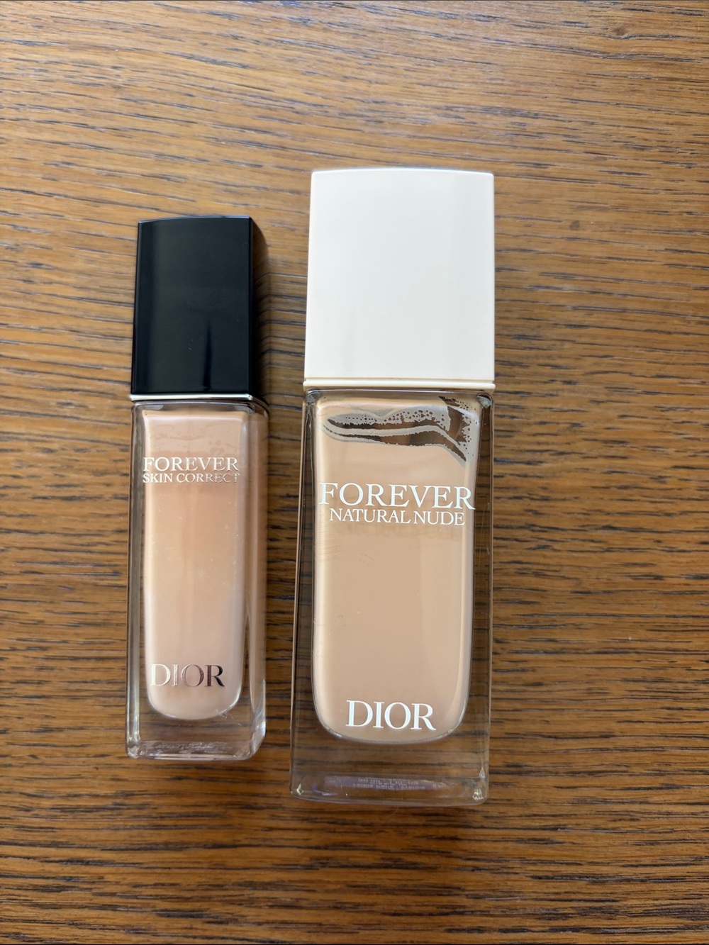 Dior Forever Natural Nude & Forever Skin Correct Foundation and concealer